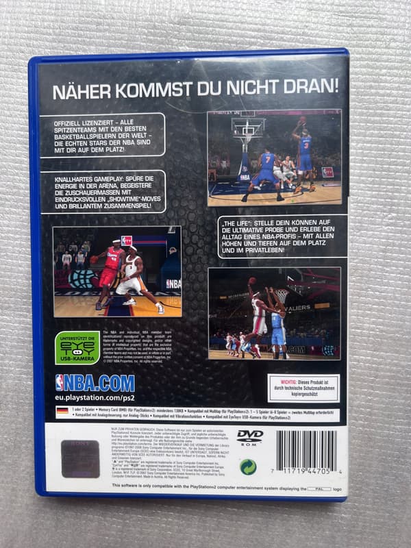 NBA 08 PS2 LAUNCH EDITION