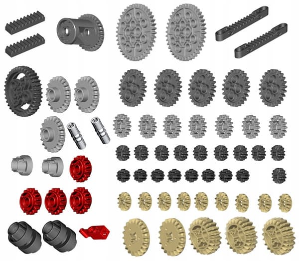 LEGO Technic Differential Gears 3649 24505 32498