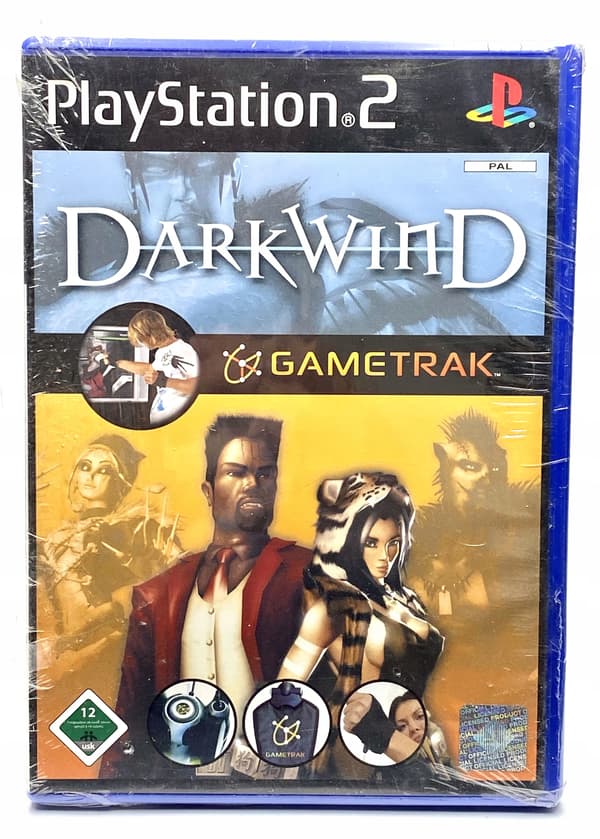 GameTrak: DARK WIND | PS2 | NEW | SEALED | PLAYSTATION 2 | MOTION-CONTROLLED FIGHTING GAME