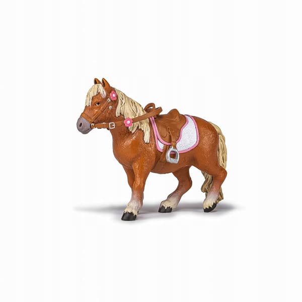 PAPO SHETLAND PONY FIGURINE CU SA