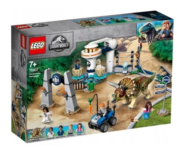 LEGO Jurassic World: Triceratops Attack 75937