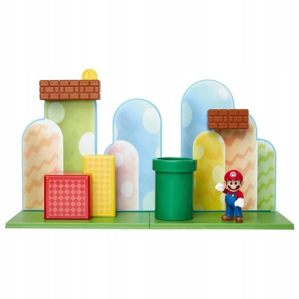 Super Mario Acorn Plains Model Kit Set