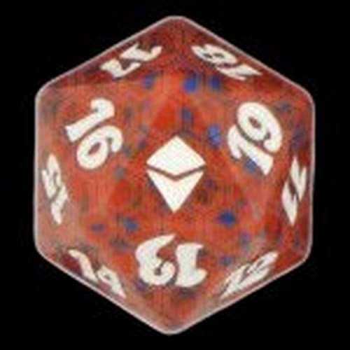 Magic: The Gathering Red Zendikar D20 Die
