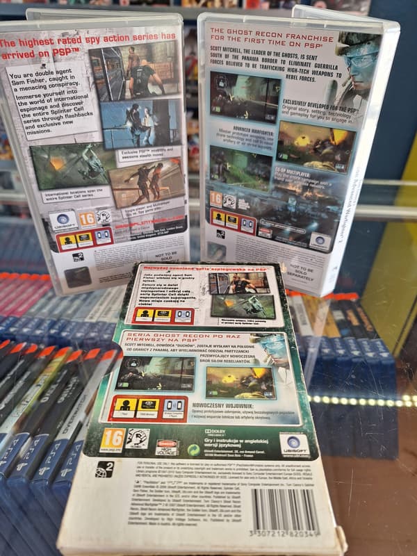 Tom Clancy's Action Pack for PSP, BDB, Centrum Grania