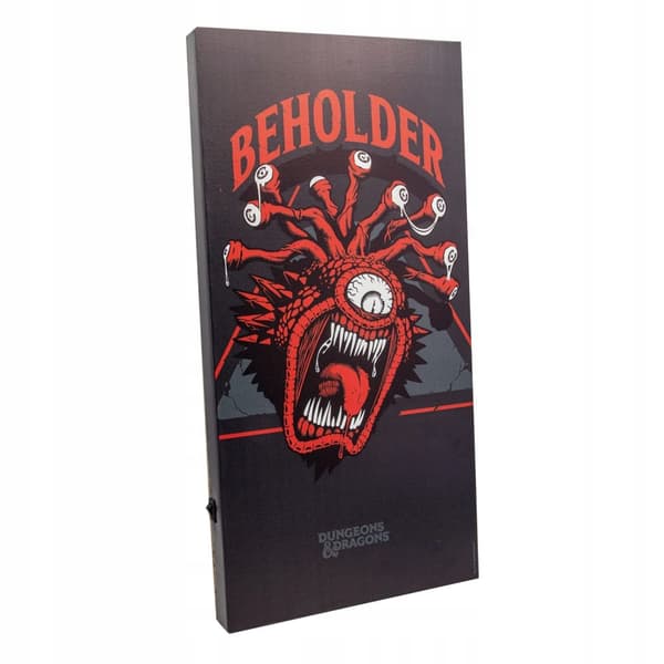 Dungeons & Dragons Canvas Poster: Beholder (With Light)