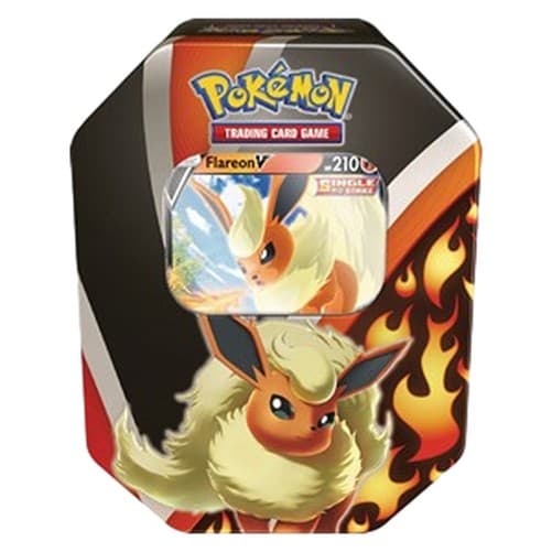 Pokemon Eevee Evolution Tins: Flareon V Tin German