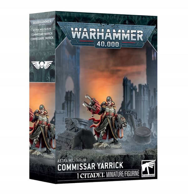 ASTRA MILITARUM: COMMISSAR YARRICK / NEW BOX
