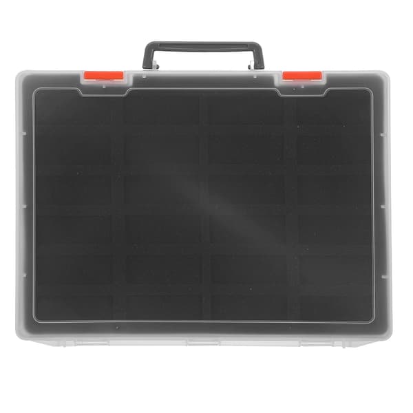 TRANSPARENT PLASTIC DISPLAY BOX FOR MODEL CARS WITH INSERTS