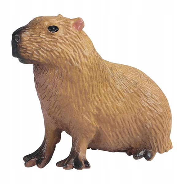 Capybara figurines Capybara statue Play set for