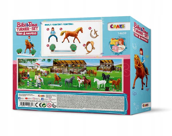 Horse Bibi and Tina Tournament Obstacle Course Set