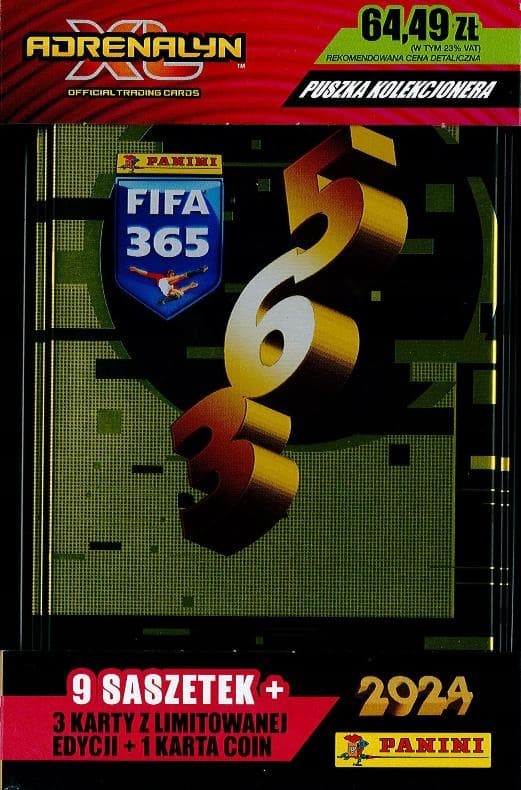 MEGA CAN FIFA 365 ADRENALYN XL 2024, version 1 / 2023