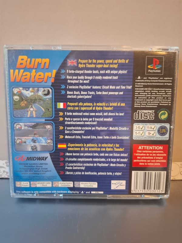 HYDRO THUNDER PS1