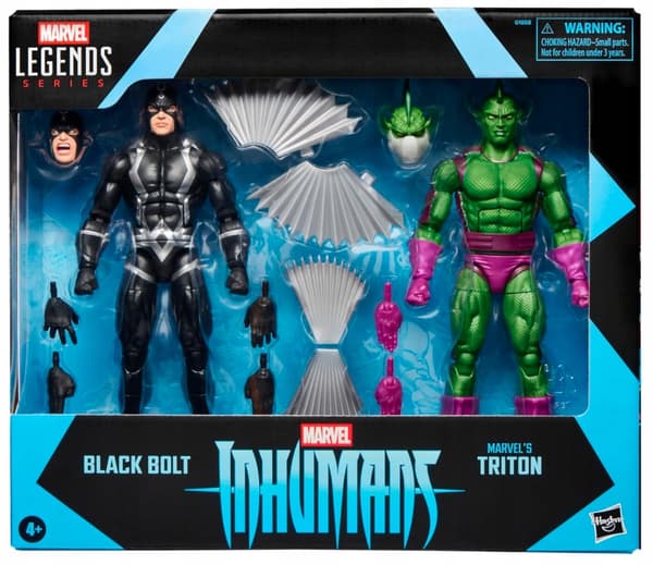 MARVEL LEGENDS INHUMANS BLACK BOLT AND TRITON COLLECTOR’S SET (TWO-PACK)