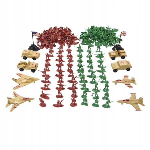 Toy set. Contains soldiers (2