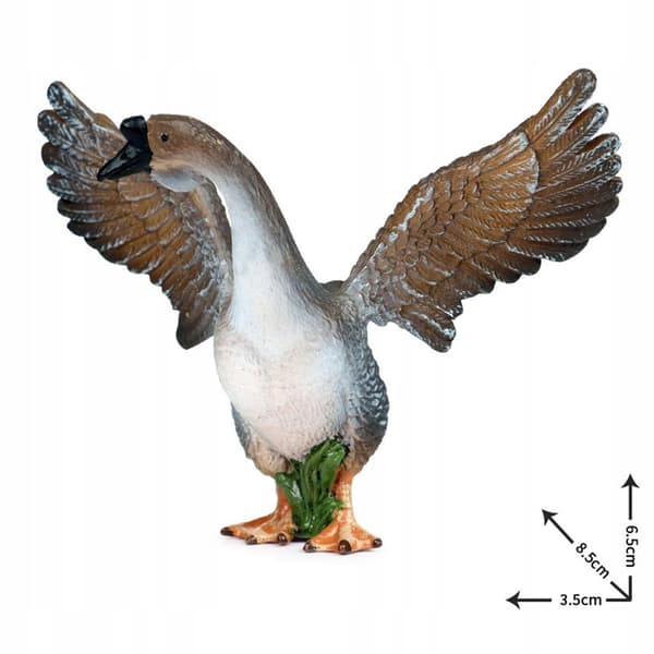Wilflife Goose Model Figurine Educational Toy Gift for