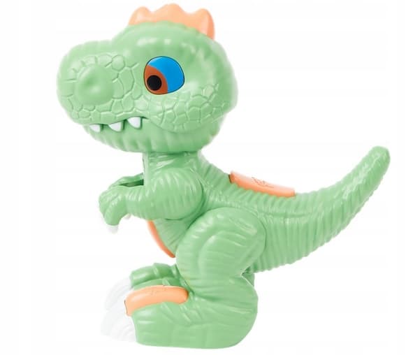 INTERACTIVE BATTERY-POWERED DINOSAUR: LIGHTS UP, ROARS AND RECORDS SOUND
