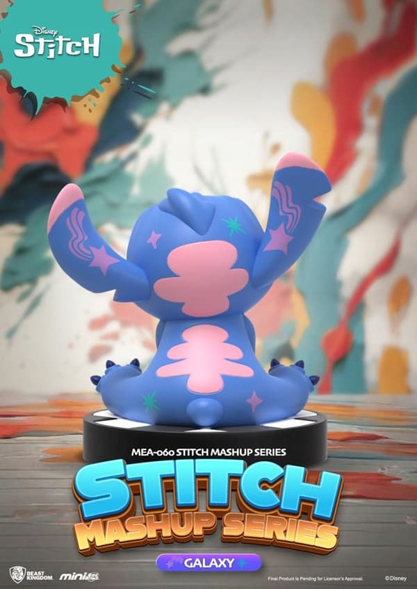 Beast Kingdom Mini Egg Attack Stitch figurine, 10 cm