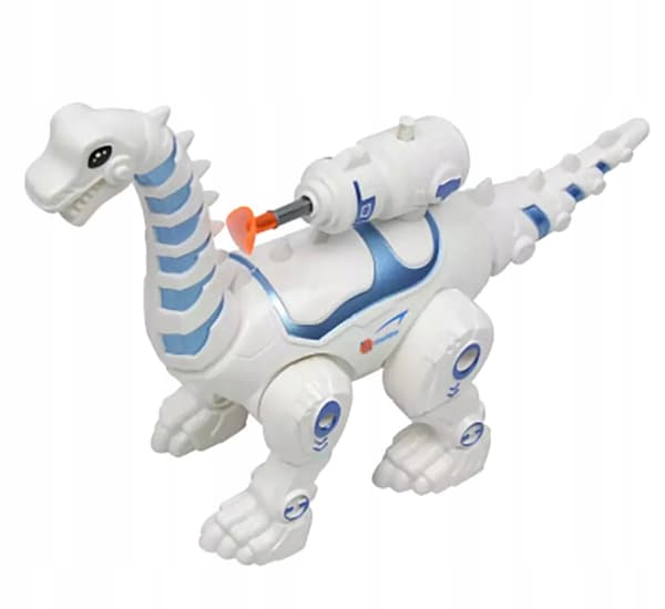 LARGE INTERACTIVE DINOSAUR TOYS: ROBOTIC DINOSAURS THAT SHOOT, WALK AND ROAR WITH LED LIGHTS