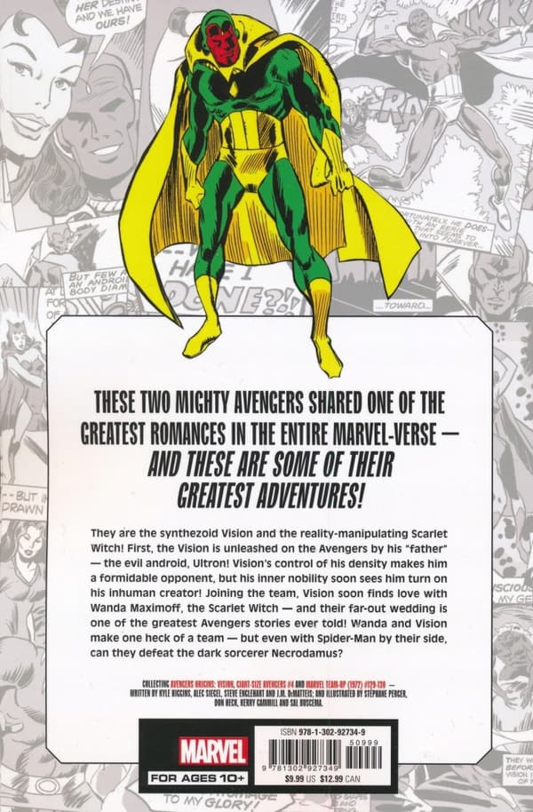 Marvel Universe: Wanda & Vision by Chris Claremont