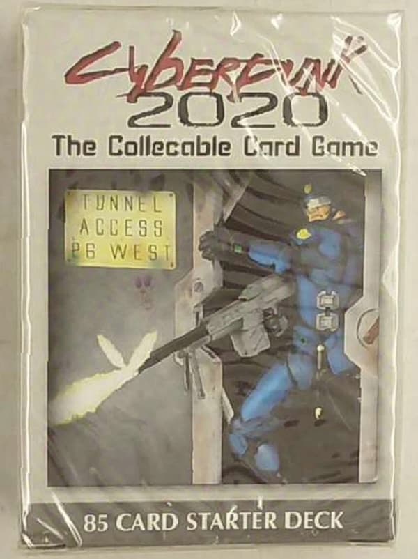 Cyberpunk 2020 CCG – NCPD Starter Deck (original edition) Oxidiced