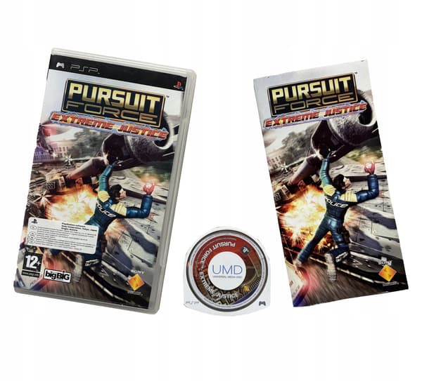 Pursuit Force Extreme Justice PSP – Polish launch edition