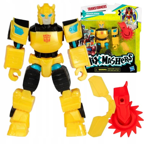 TRANSFORMERS MIXMASHERS AUTOBOT AUTO ROBOT BUMBLEBEE FIGURINE 12CM ACCESSORIES