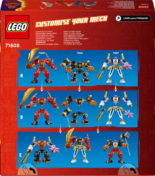 LEGO Ninjago Kai’s Fire Element Robot 71808