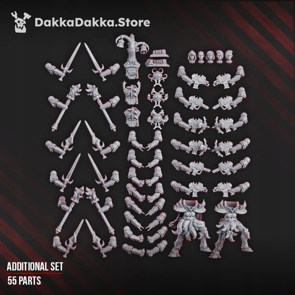 Unholy Space Coven Additional Bits Set x55 DakkaDa