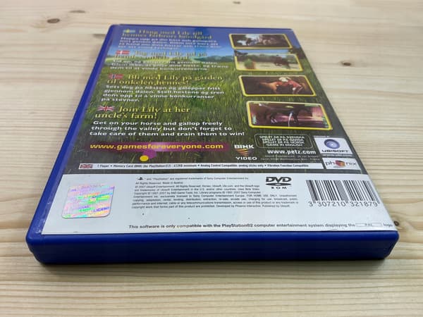 HORSEZ RANCH RESCUE – PS2 game disc, in excellent condition, complete set