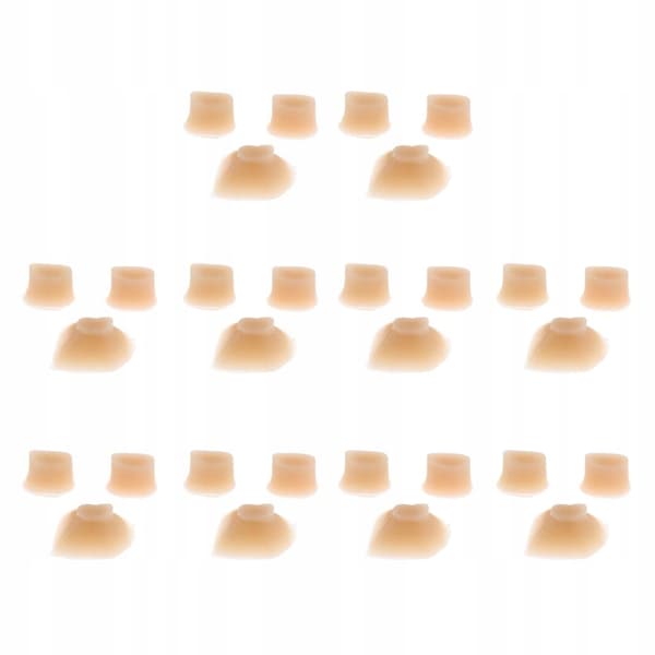 10 sets of Piccolo rubber pads – an accessory for replacing woodwind instruments