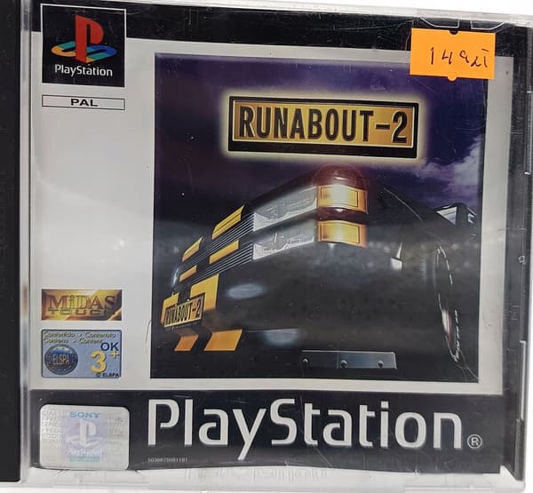 RUNABOUT 2 for PlayStation (PSX) – boxed