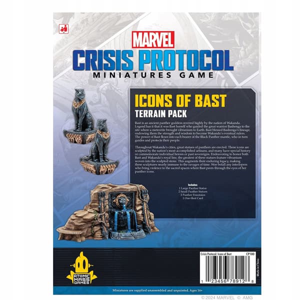 Marvel: Crisis Protocol – Icons of Bast Terrain Pack