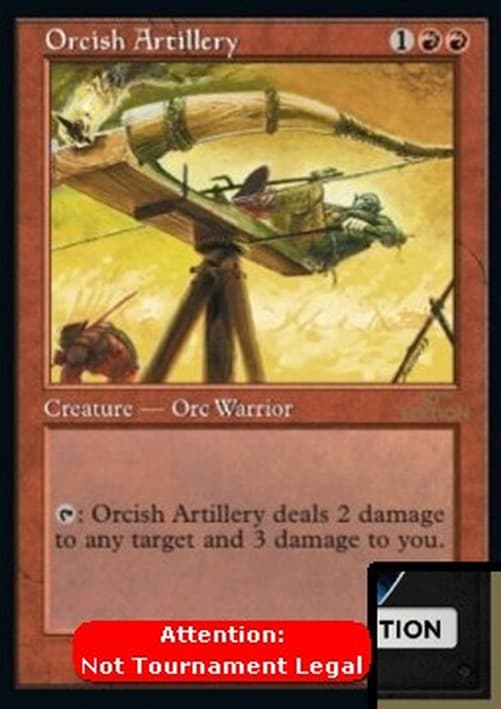 Magic: The Gathering Orcish Artillery