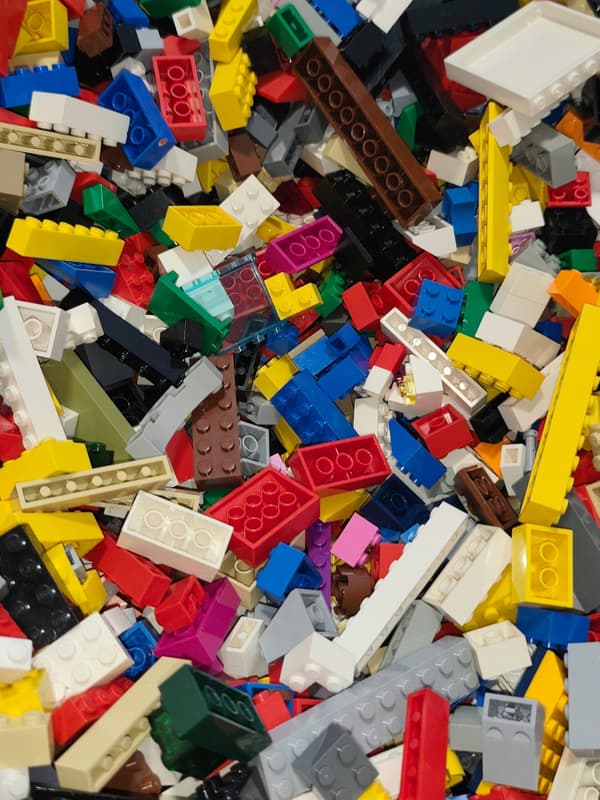 Lego Building Bricks Mix 0.5kg 500 grams
