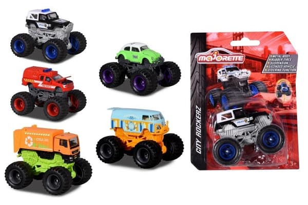 MAJORETTE CITY ROCKERZ, 5 TYPES