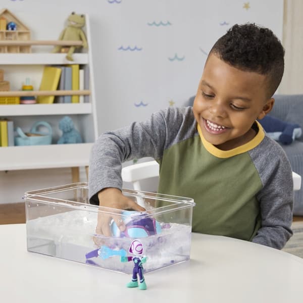 Spidey Amazing Turtle Submarine Ghost-Spider Colour Variant Water-Webs Hasbro