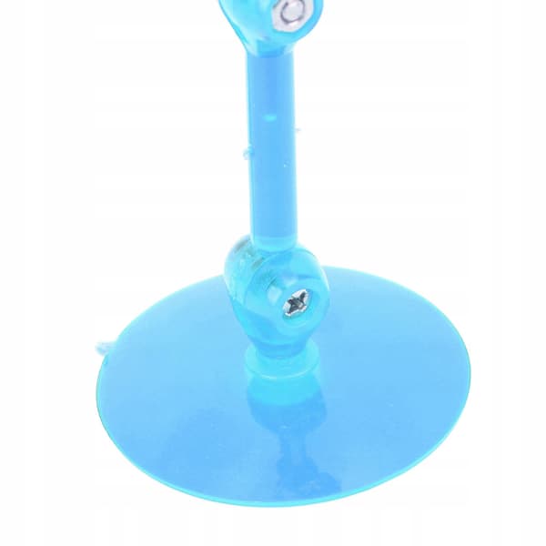 10-piece action figure stand – plastic mini display stand