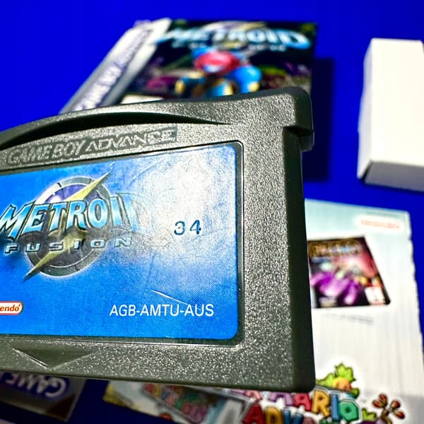Metroid Fusion | GAME BOY ADVANCE | NINTENDO GAMEBOY | + PROTECTIVE CASE + POSTER