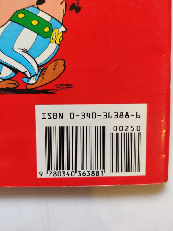 ASTERIX IN BELGIUM: HOSPITABLE AND I STRUCK