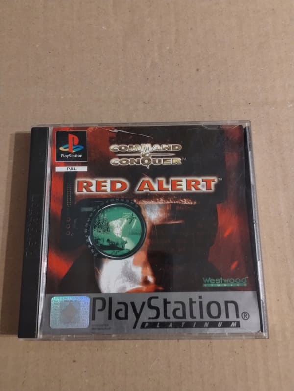 Command & Conquer: Red Alert PSX Allies CD game