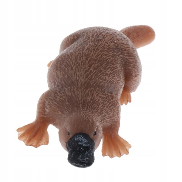 Multi-Animal Model Simulation Figurine Educational Toy Decor Platypus