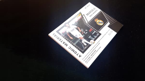 Marcelo, Real Madrid, Panini Obsidian 2021–22, Atomic Material /75 Patch