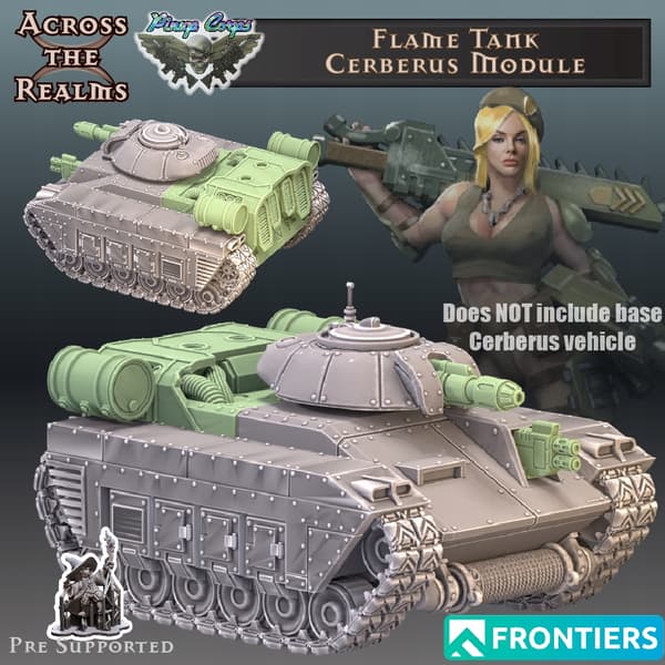 Flame Tank Cerberus Module: Across the Realms