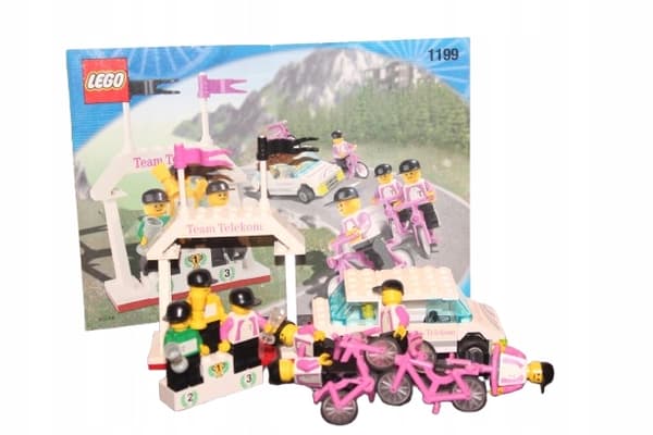 LEGO CITY TOWN 1199 INSTRUCTIONS: Winning Team TELECOM SET