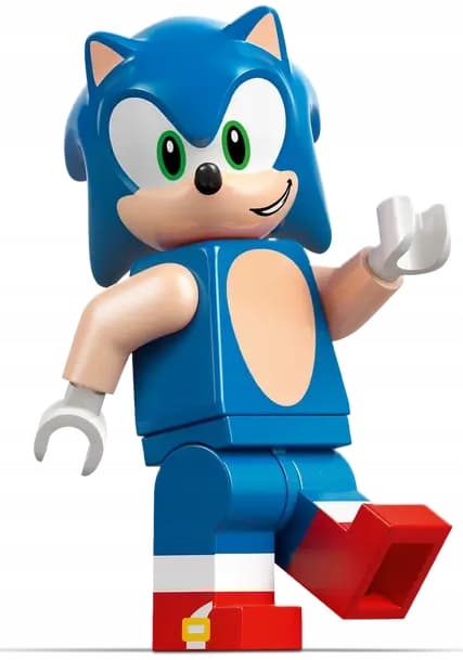 LEGO SONIC THE HEDGEHOG SONIC: SPEEDSTER LIGHTNING BUILDING SET 77117