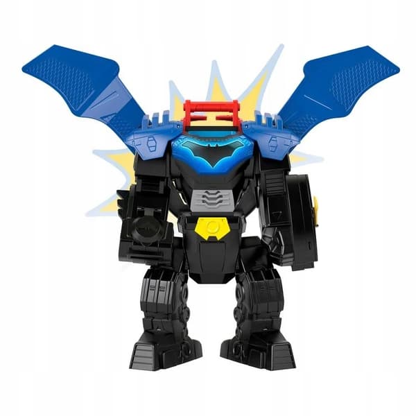 FISHER PRICE IMAGINEXT BATMAN robot – large figure, 36 cm, interactive toy