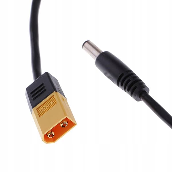 XT60 to DC5525 male plug-in cable /