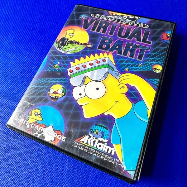 Virtual Bart | SEGA MEGA DRIVE | SET OF 3xA