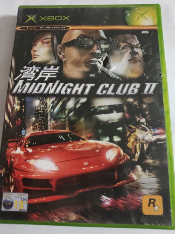 XBOX MIDNIGHT CLUB II 2 XBOX GAME
