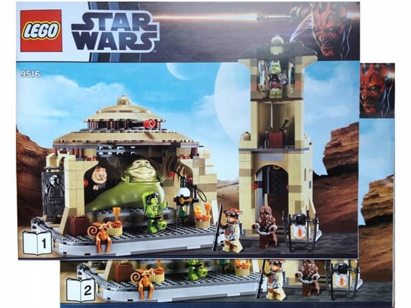 LEGO Star Wars INSTRUCTIONS – Jabba’s Palace 9516